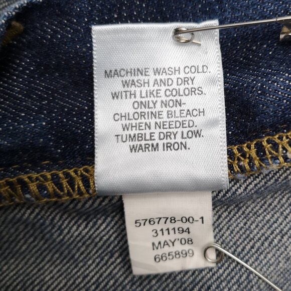 Banana Republic Factory Ladies Medium Wash Flare Leg Blue Jeans - Picture 5 of 13
